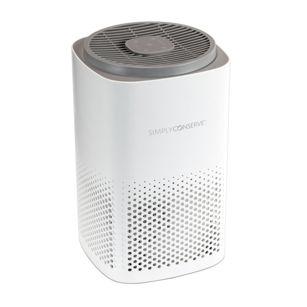 Simply Conserve Tabletop Air Purifier with True HEPA Filter for 180